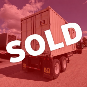 Used Caterpillar XQ570 Rental Grade Diesel Generator, 2011 Hrs, EPA Tier 4F
