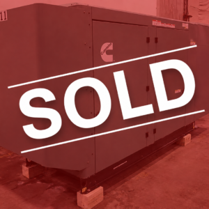 Used Cummins C150N6 QSJ8.9G Natural Gas / Propane Generator, 2291 Hrs, EPA Certified