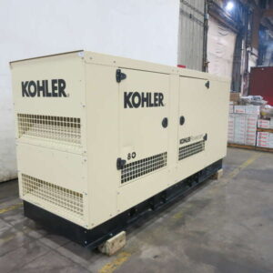 Used Kohler KG80 Natural Gas / Propane Generator, 83 Hrs, EPA Certified
