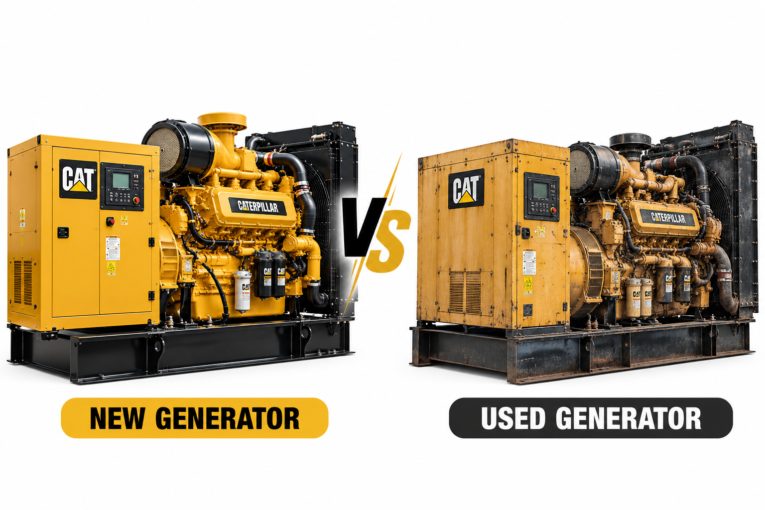 New vs Used Industrial Generator: Which Should You Buy?